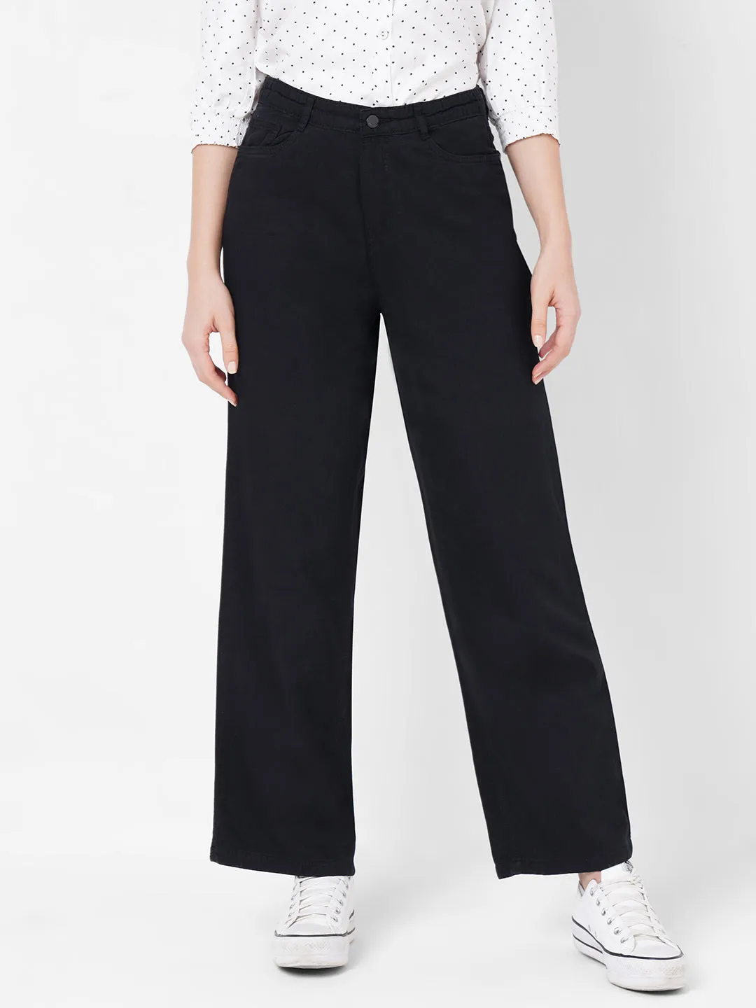 Women High-Rise Wide Leg Jeans
