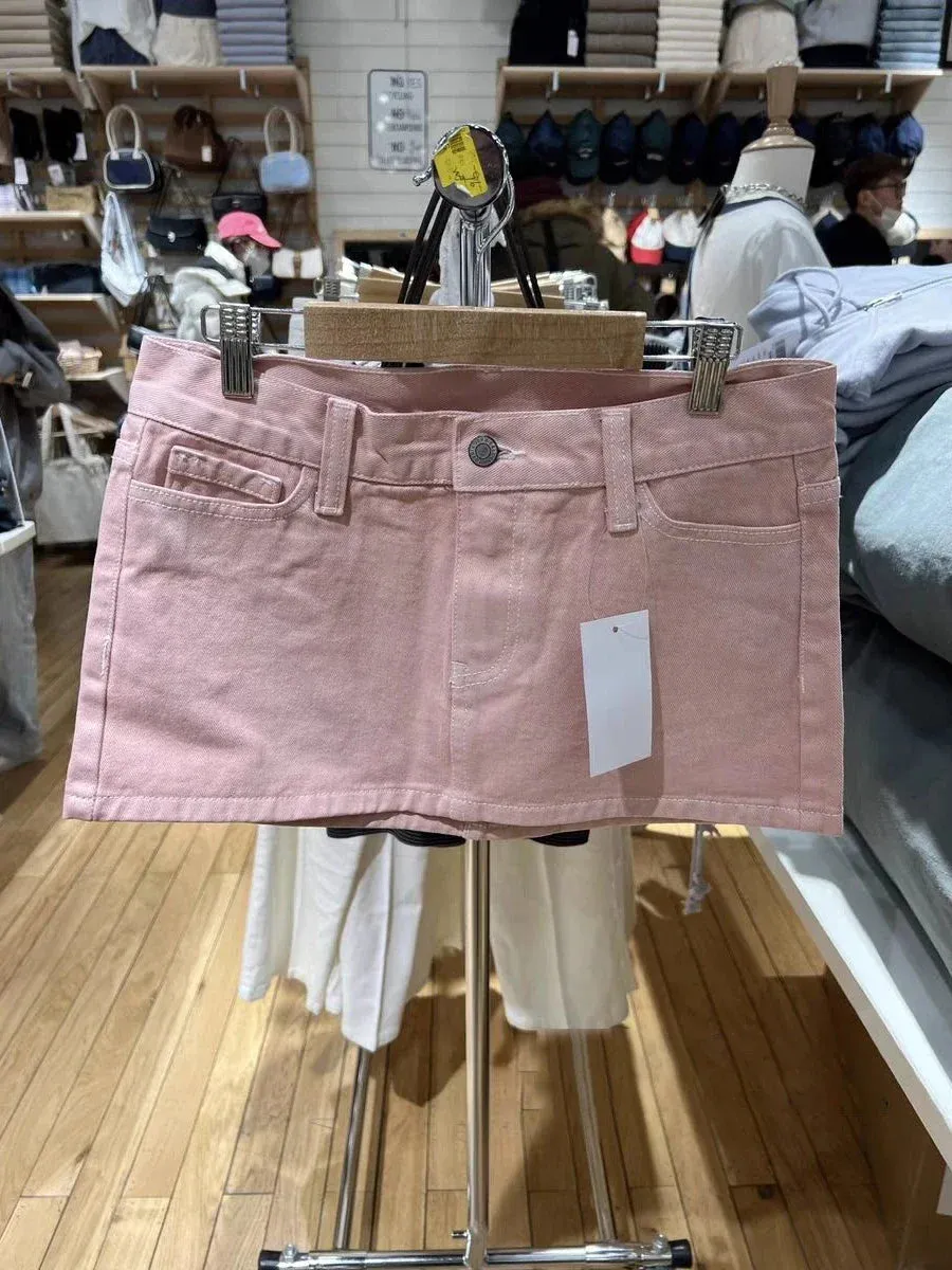 Women Vintage Denim Sexy Low Waist 2024 Fashion Summer Pockets A-line Short Faldas Casual Streetwear Summer Cotton Skirt Y2k
